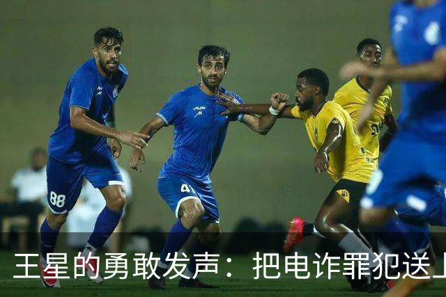 王星的勇敢发声：把电诈罪犯送上“法律快车