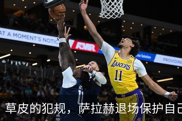 草皮的犯规，萨拉赫退场保护自己！